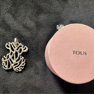 Tous Silver Large Oceaan Artistic Pendant